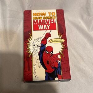 How to Draw Comics the Marvel Way VHS with Stan Lee